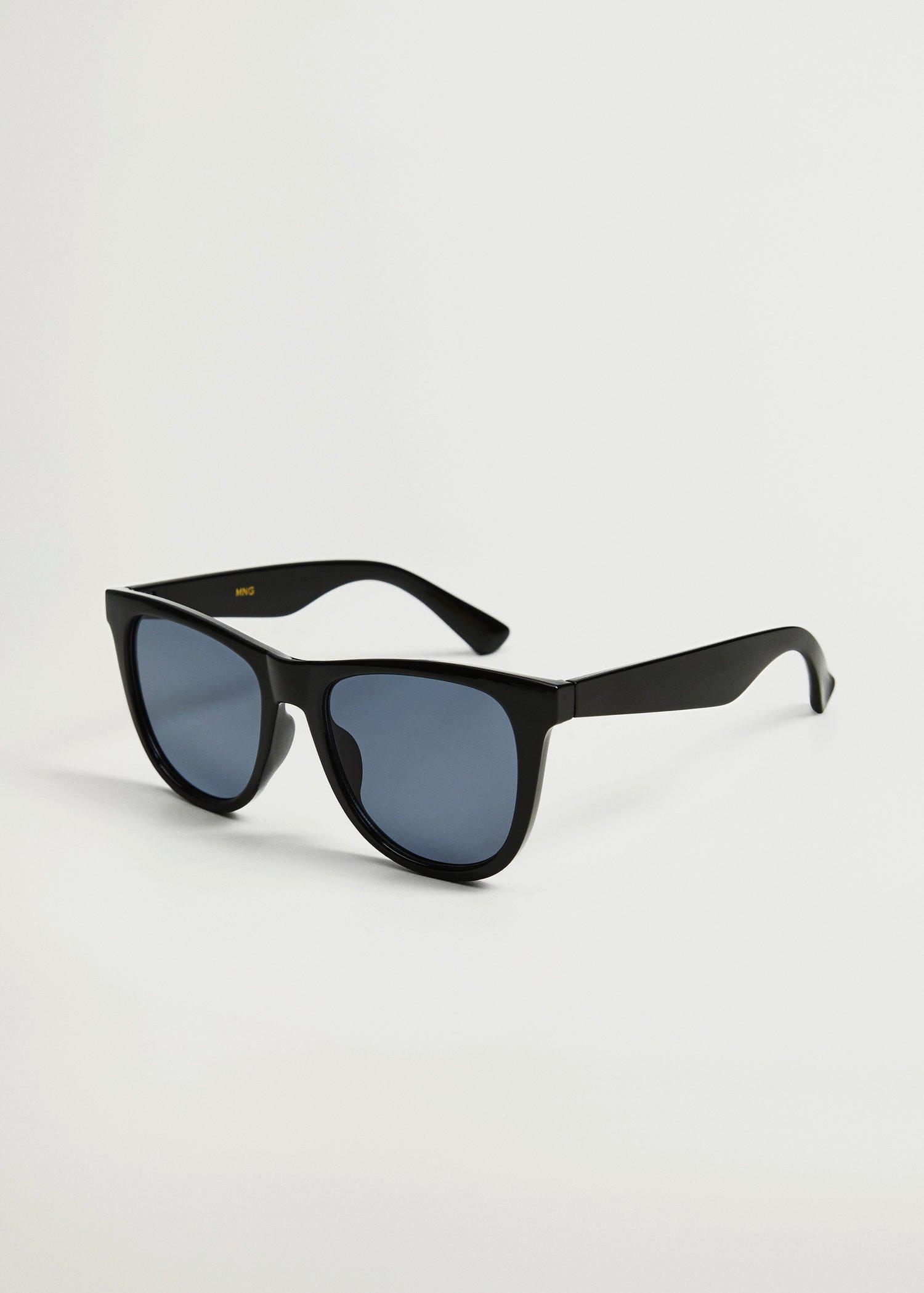 Black Acetate Frame Sunglasses, Women, , large image number 0