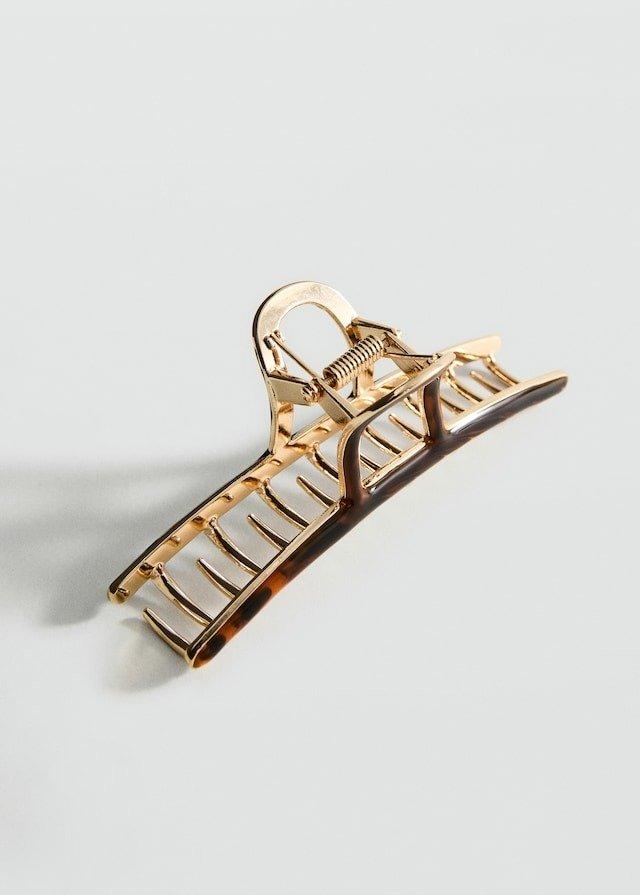 Brown Carey Hair Clamp, 0201_30, large image number 2