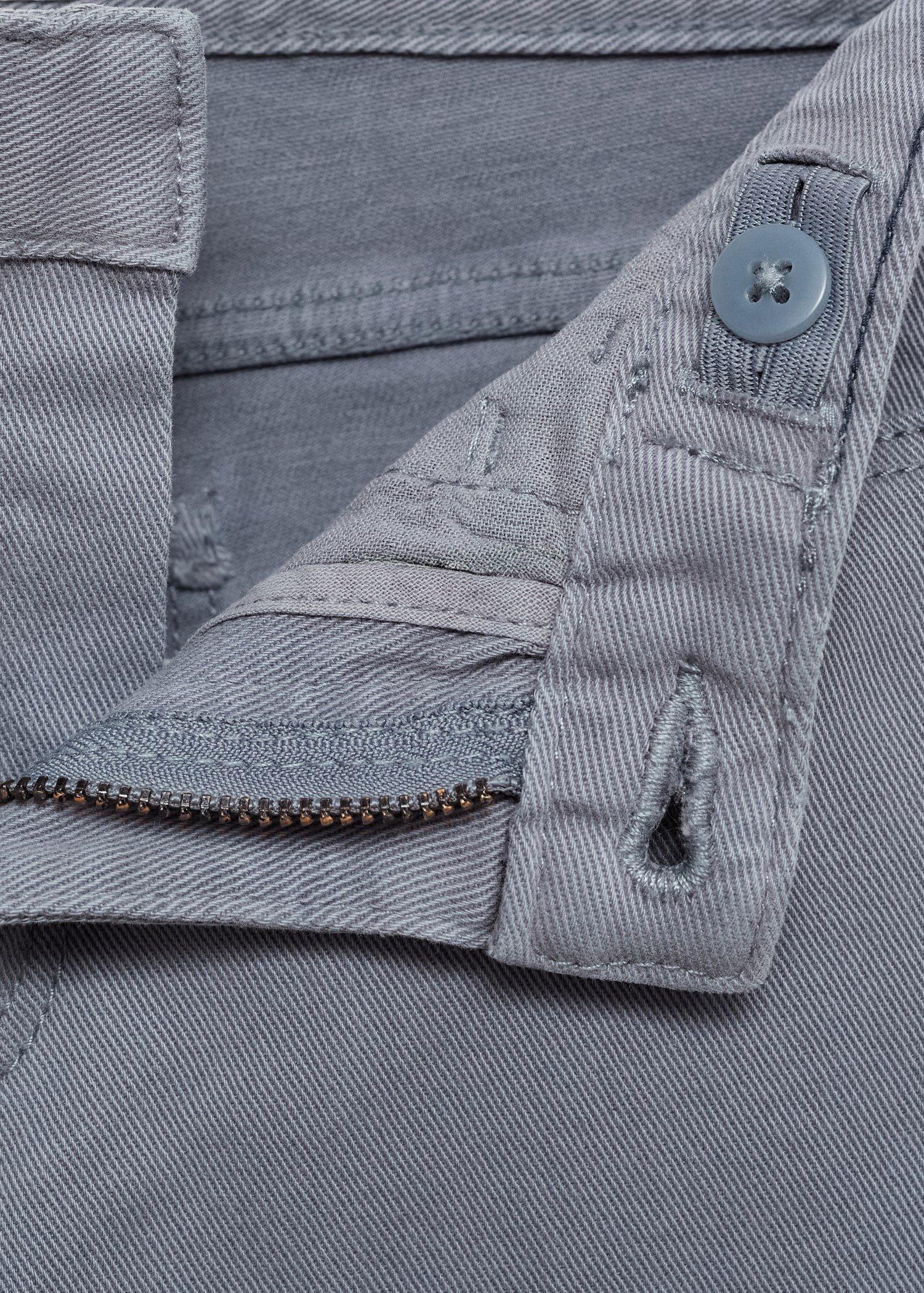 Blue Straight Trousers, Kids Boys, , large image number 4