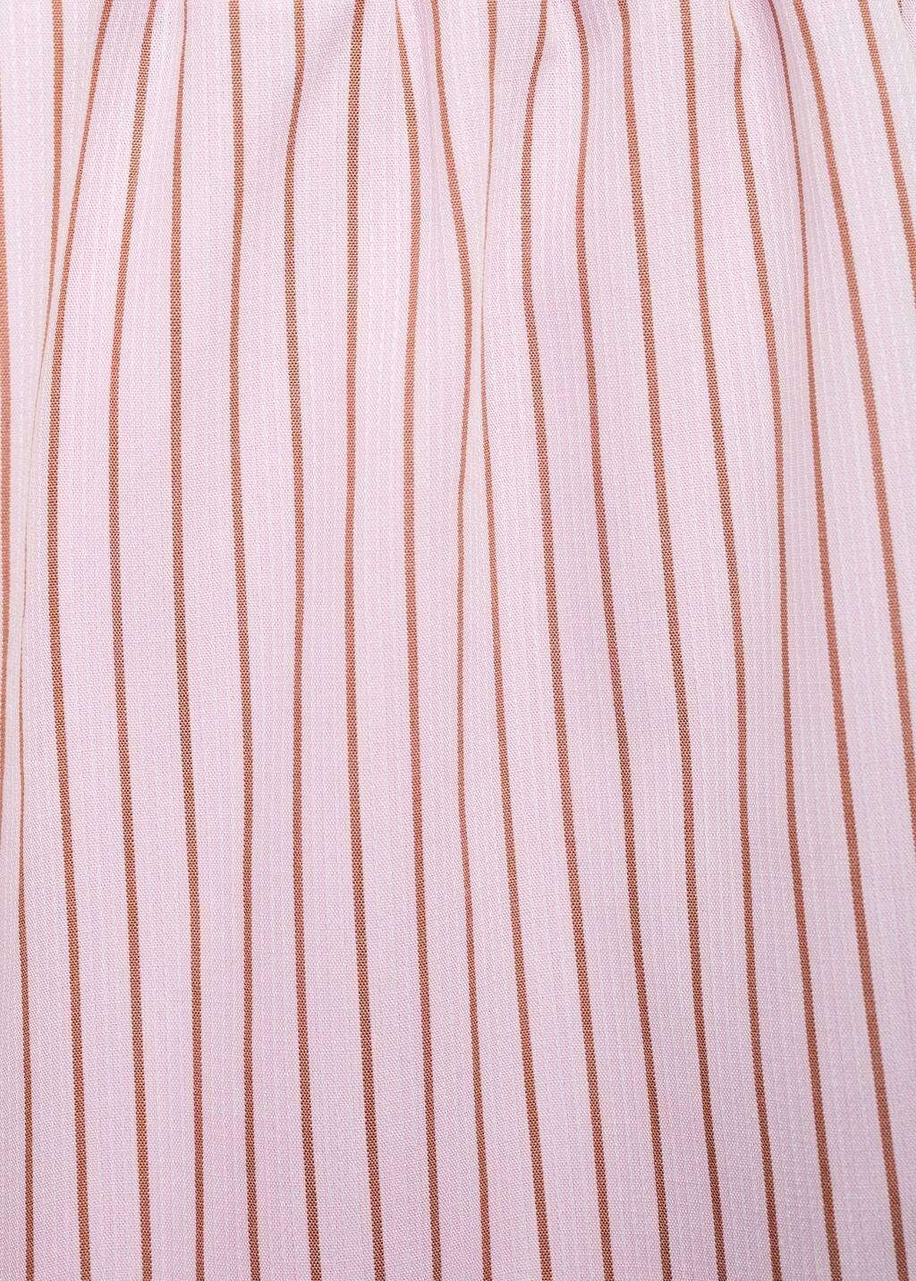 PINK Striped cotton trousers, Kids Girl, , large image number 3