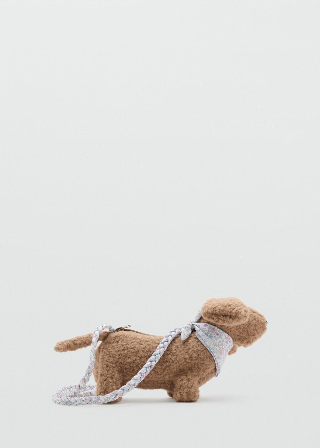 Brown Puppy Bag, Baby Girl, Medium Brown, large image number 4