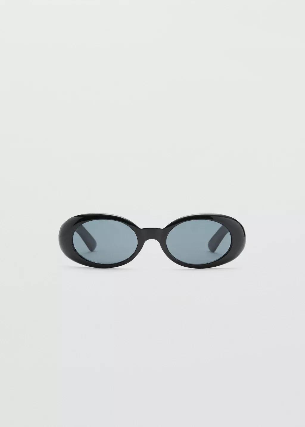BLACK Oval-frame sunglasses, Black, large image number 5