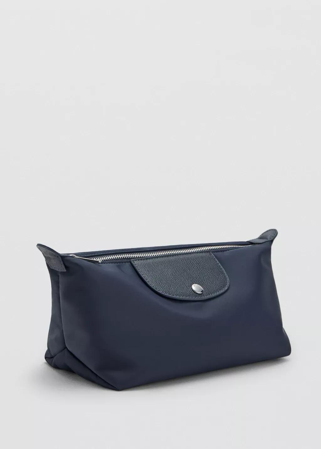Navy Large Combined Toiletry Bag, Navy, large image number 0
