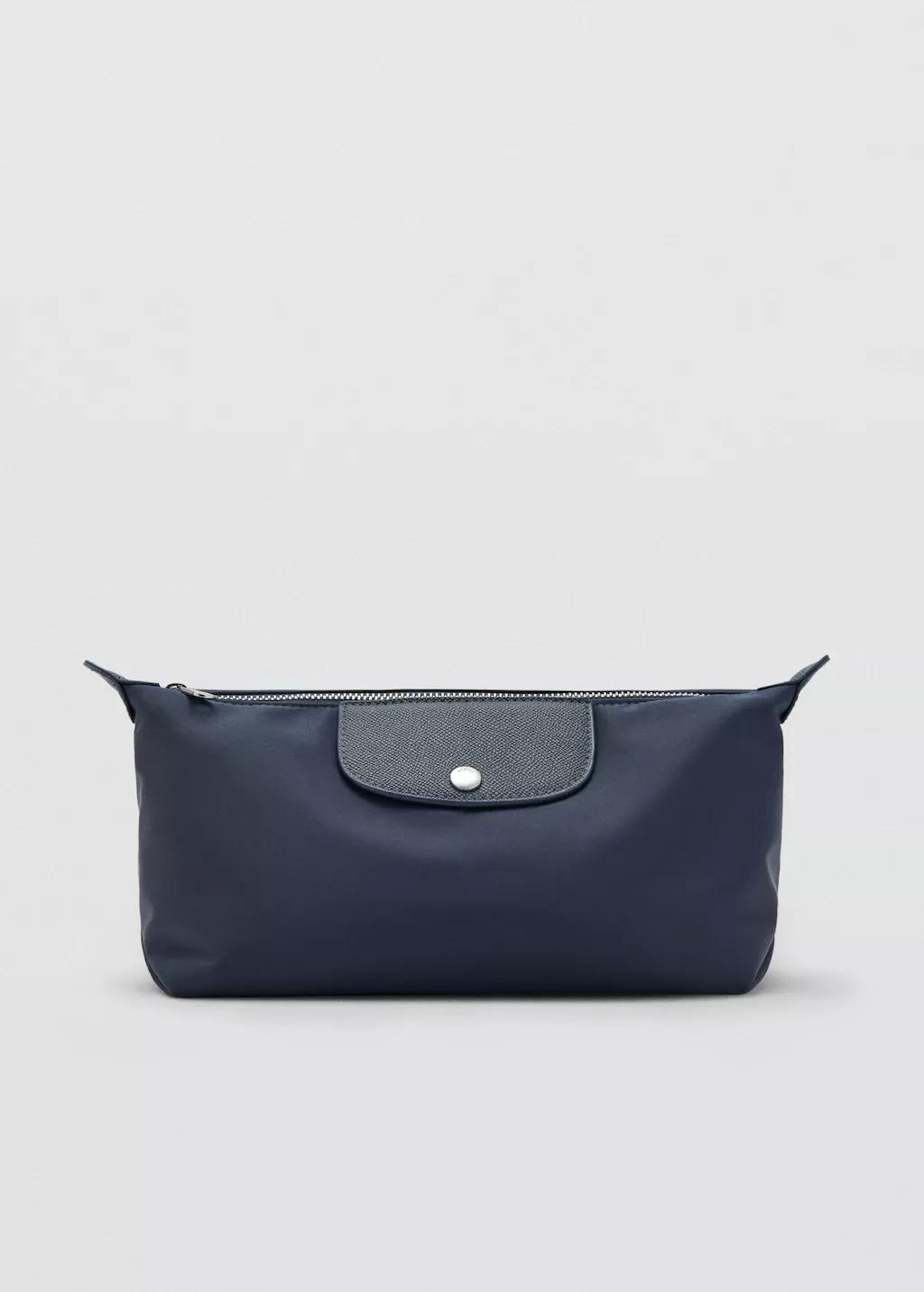 Navy Large Combined Toiletry Bag, Navy, large image number 2