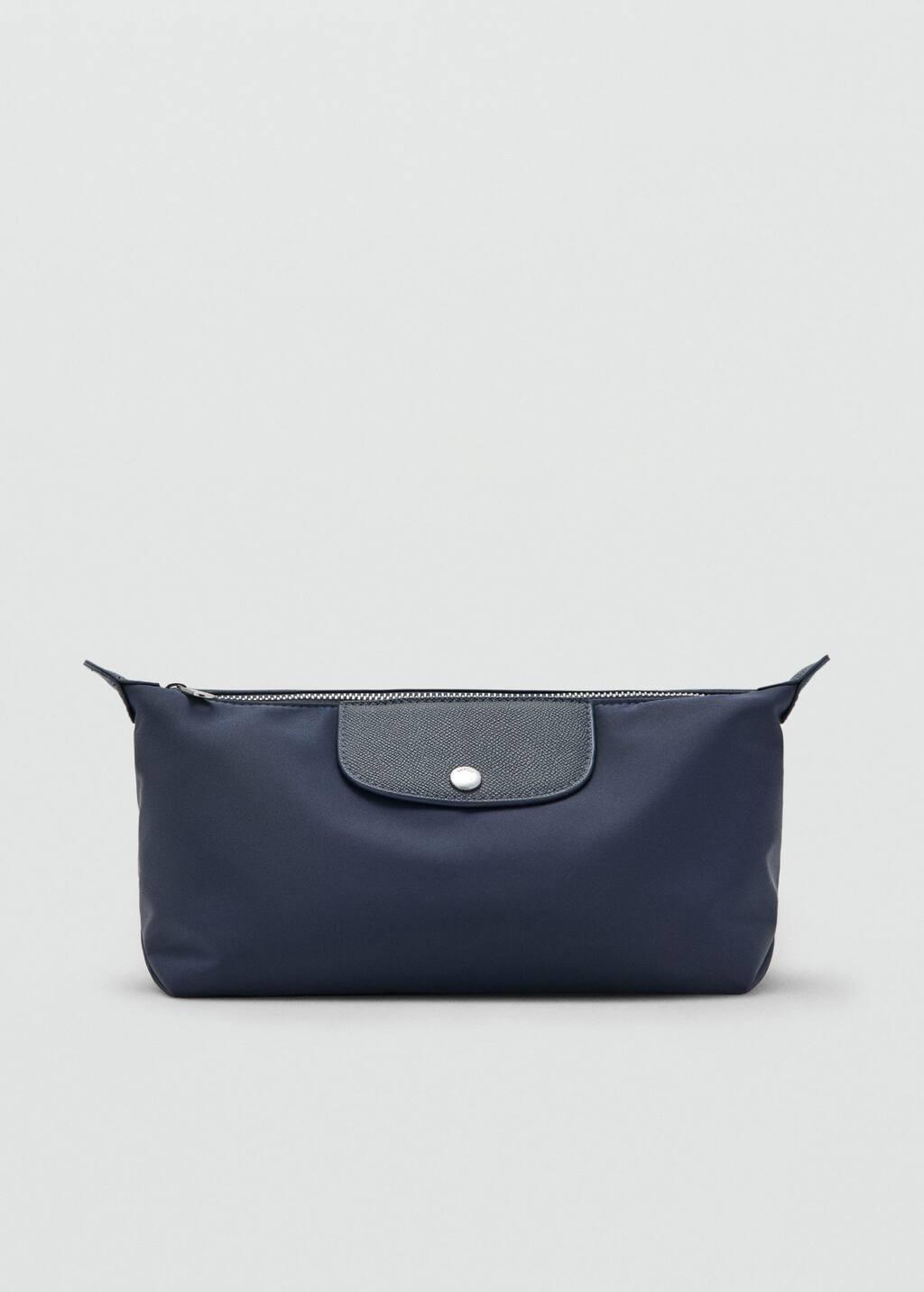 Navy Large Combined Toiletry Bag, Navy, large image number 3