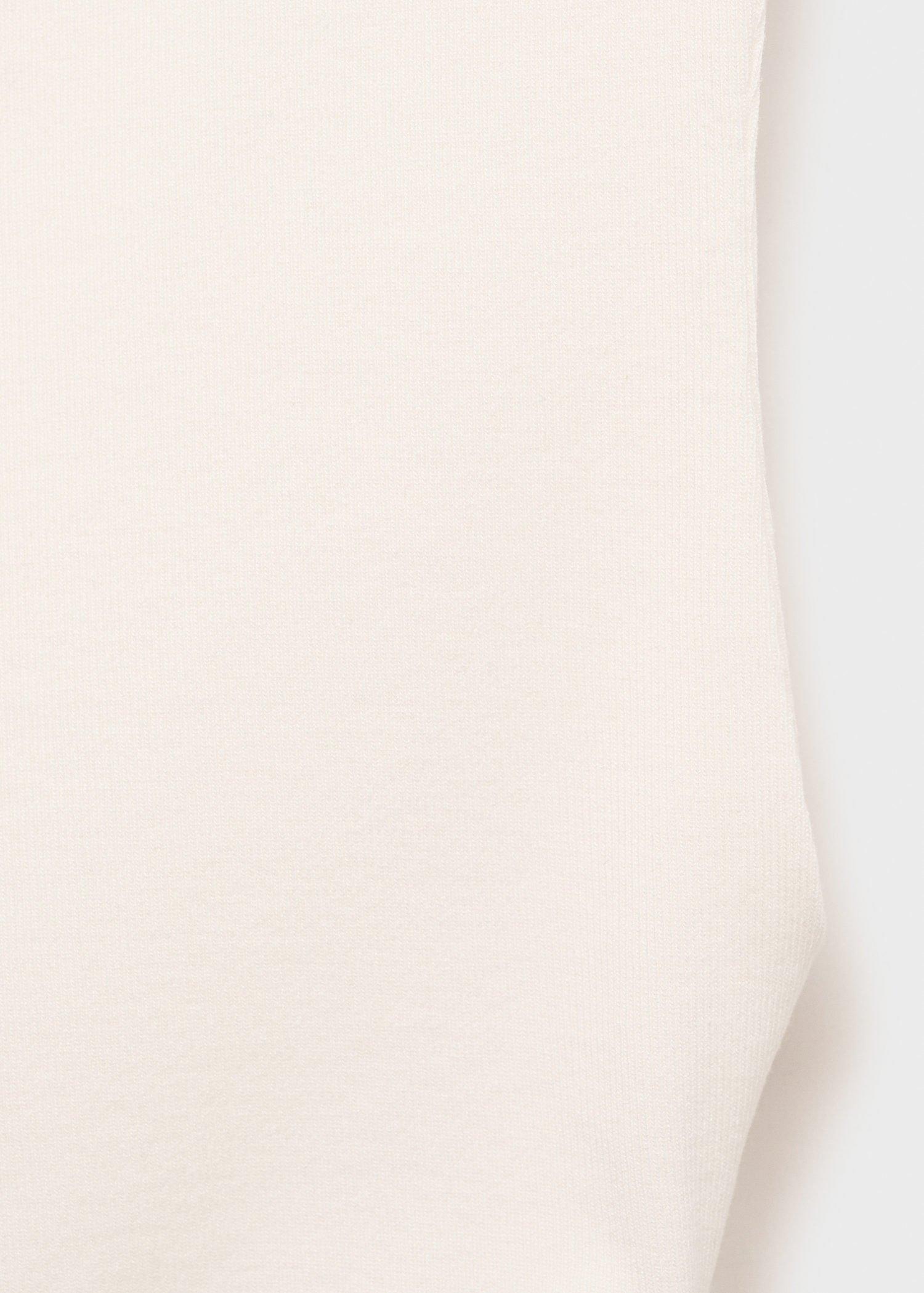 NATURAL WHITE Ruched fitted top, 0201_02, large image number 8