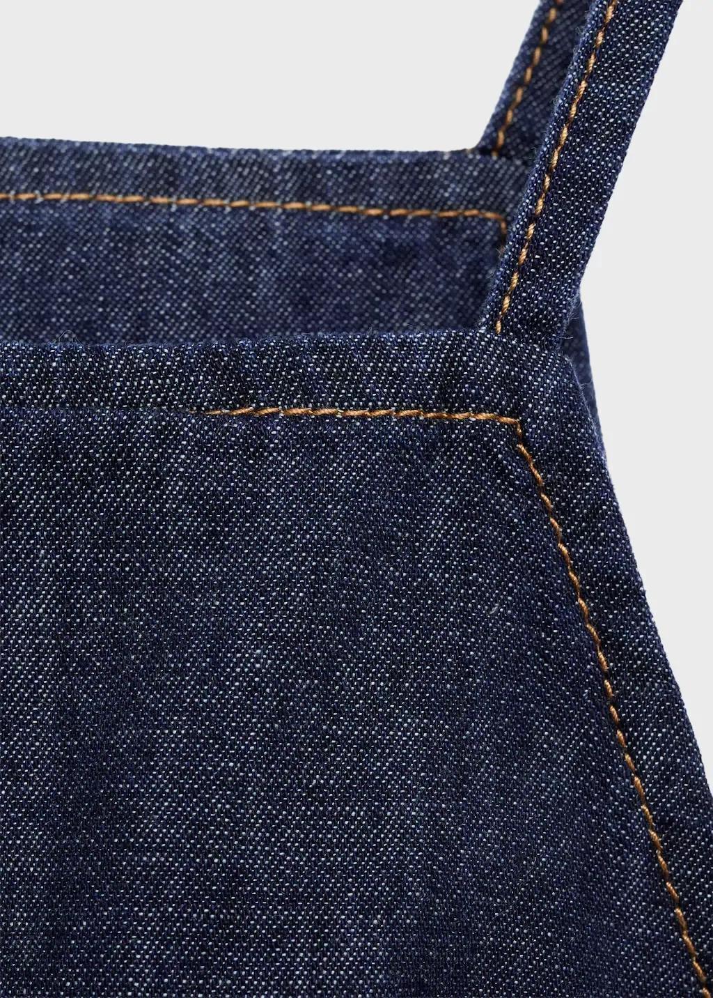 Blue Buttoned Denim Top, , large image number 3