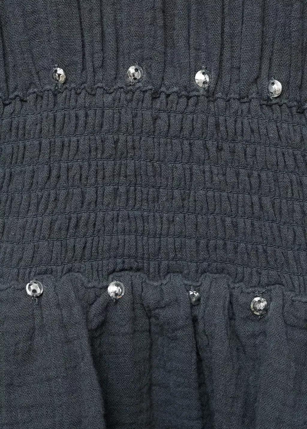 Grey Dress With Ruffles And Sequins, Kids Girls, , large image number 2