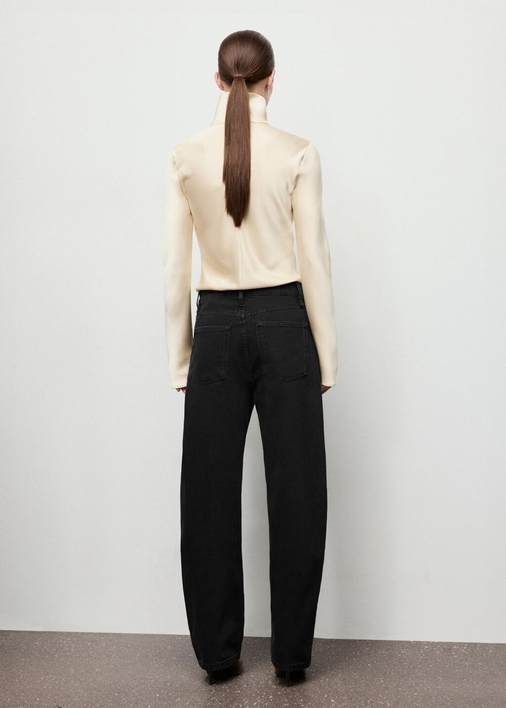 OPEN GREY High-waisted barrel jeans, Open Grey, large image number 2