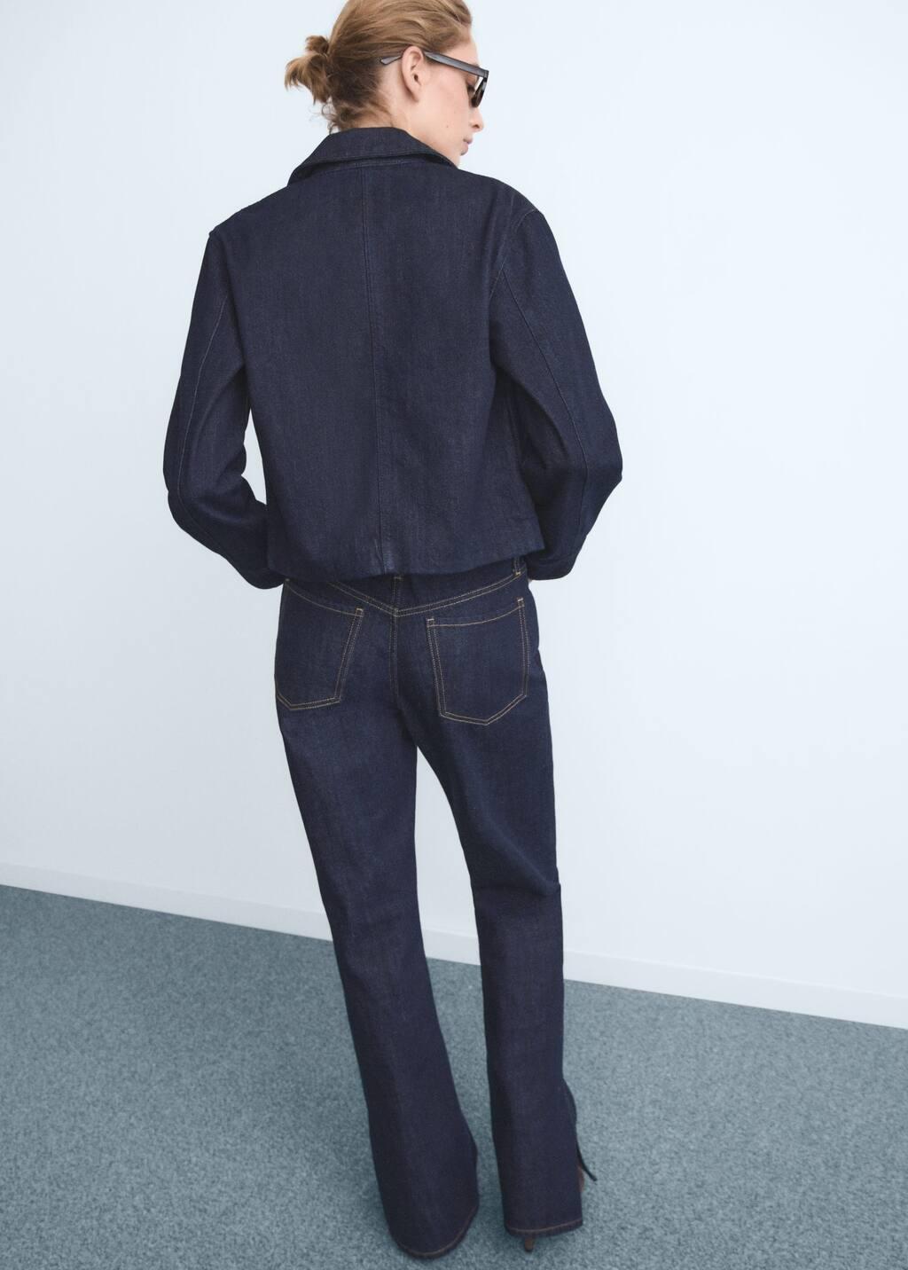 Blue Straight-Leg Jeans With Ings, Open Blue, large image number 5