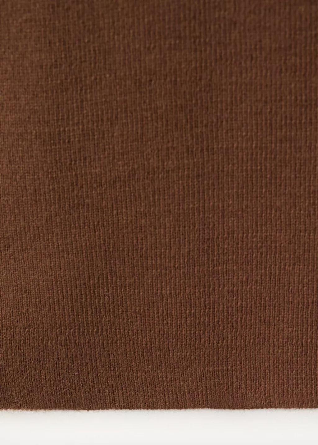 BROWN Knitted top with studs, Brown, large image number 5