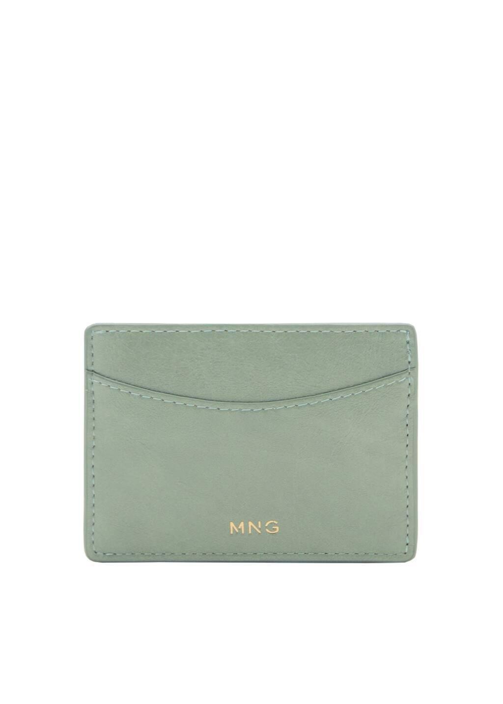 Turquoise Leather-Effect Card Holder, Turquoise - Aqua, large image number 2