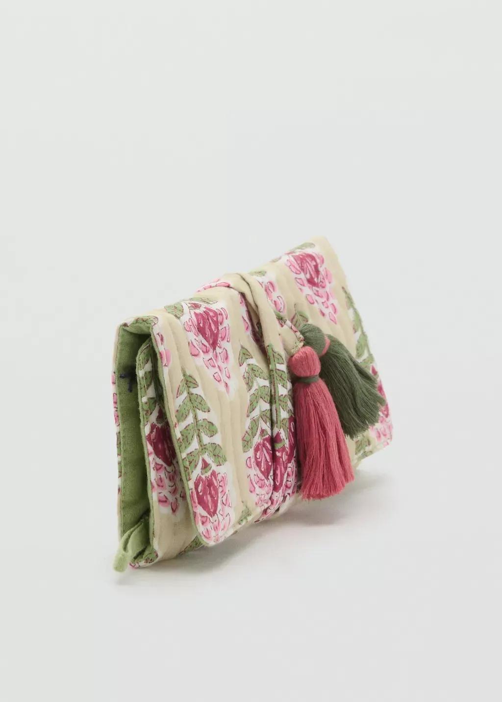 BRIGHT GREEN Textured cotton roll jewellery box, 0201_42, large image number 0