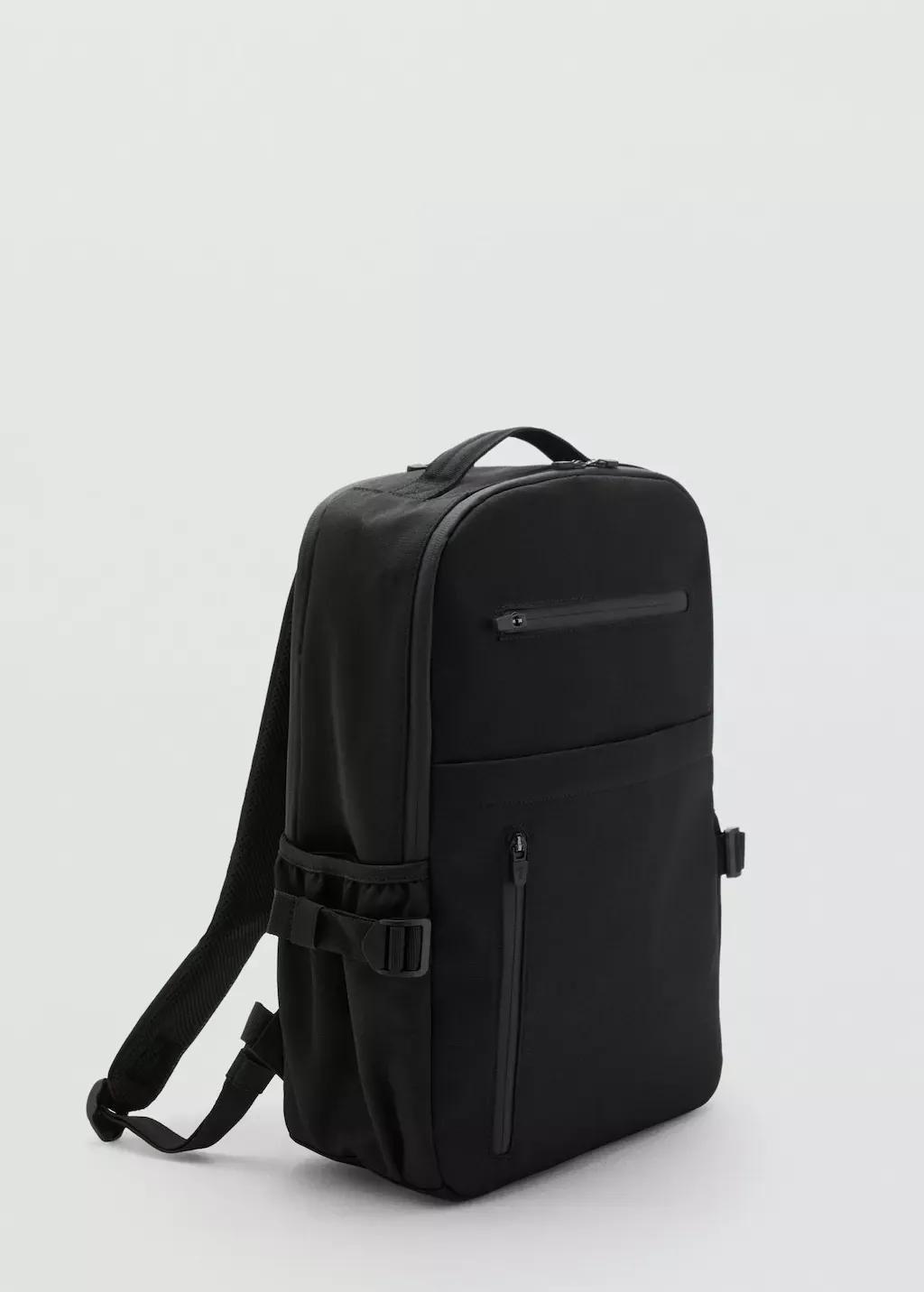 Black Black Multi-Purpose Backpack, Black, large image number 1