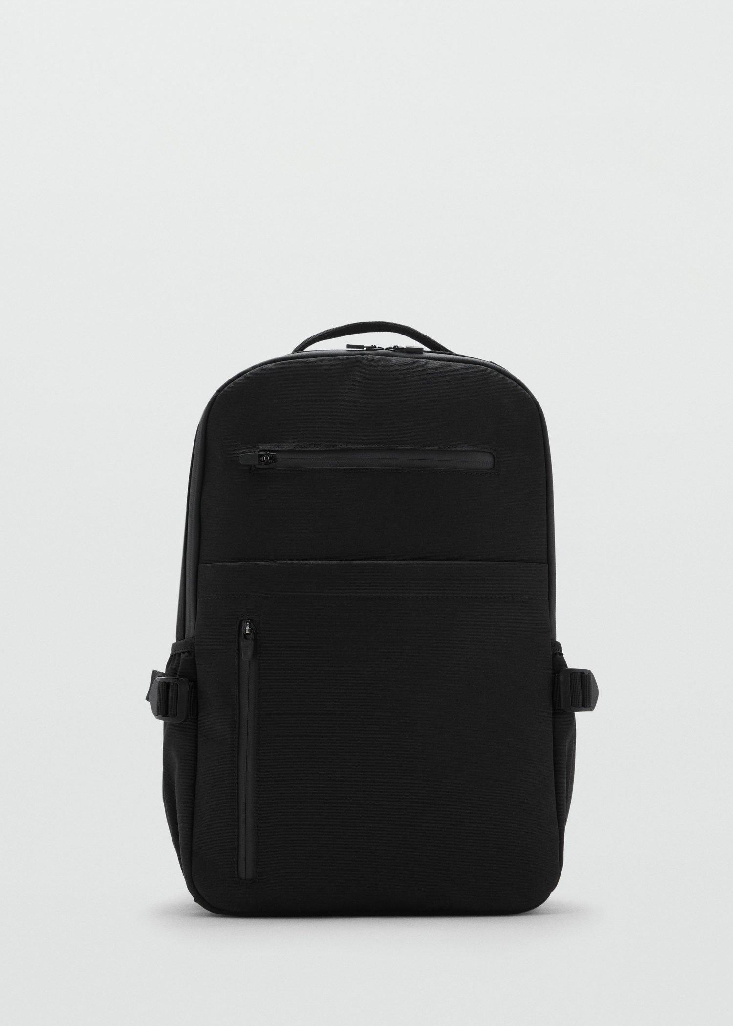 Black Black Multi-Purpose Backpack, Black, large image number 2