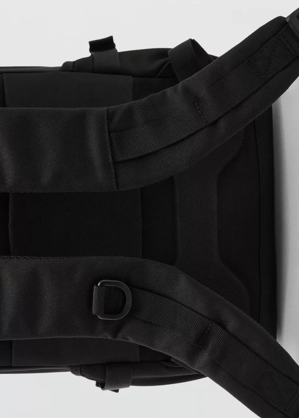 Black Black Multi-Purpose Backpack, Black, large image number 3