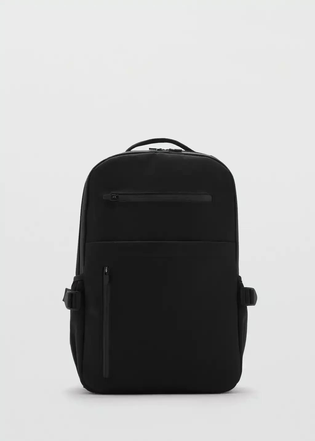 Black Black Multi-Purpose Backpack, Black, large image number 5