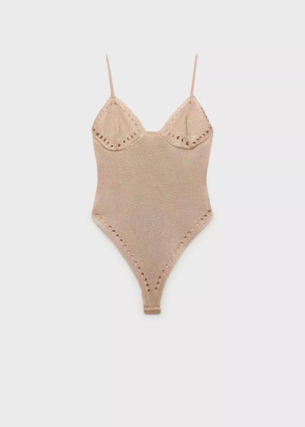 Gold Lurex Body With Openwork Details, , large image number 3