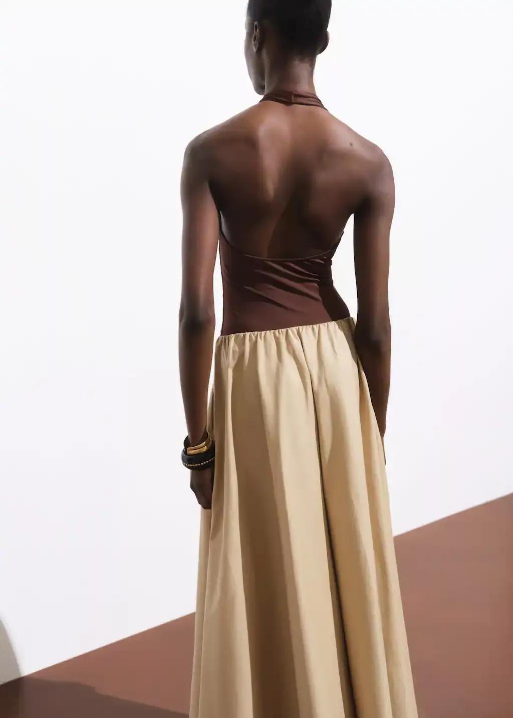 Brown V-Neck Body, , large image number 5