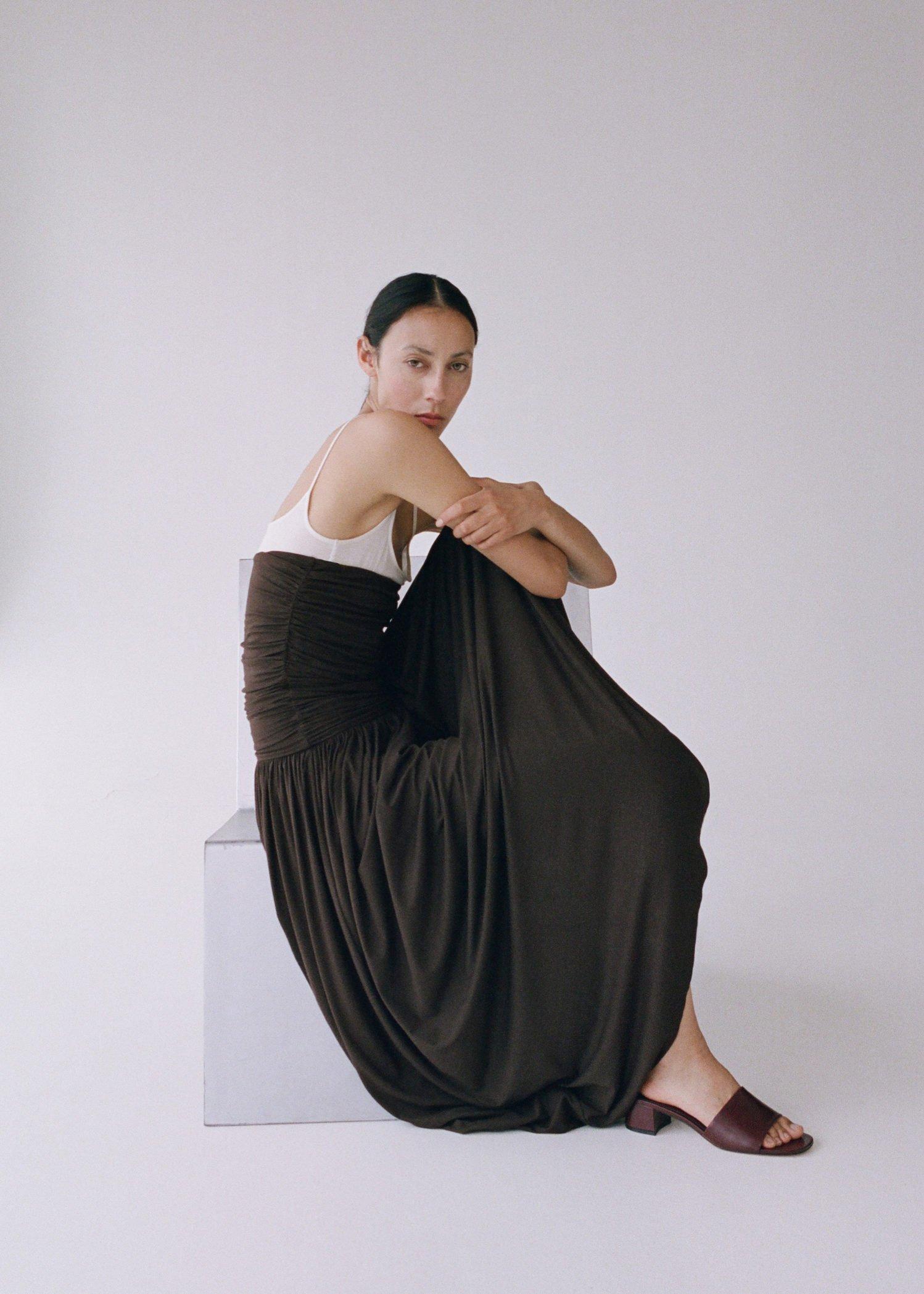 Burgundy Block-Heel Sandals With Strap, Dark Red, medium