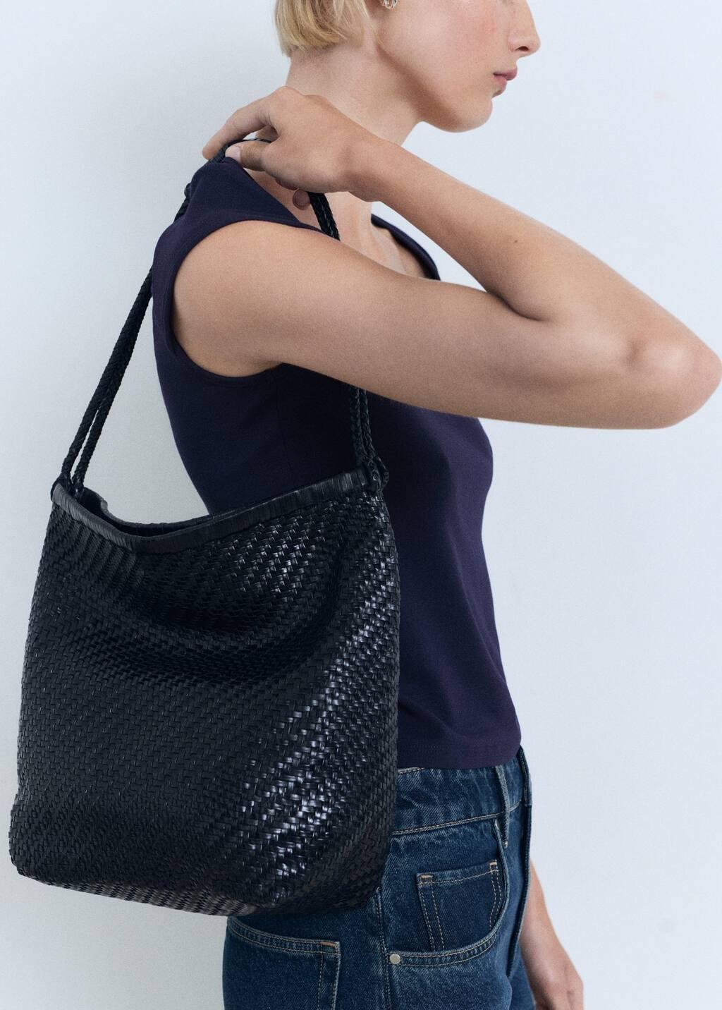 Navy Cotton T-Shirt With Low Neckline, Navy, medium