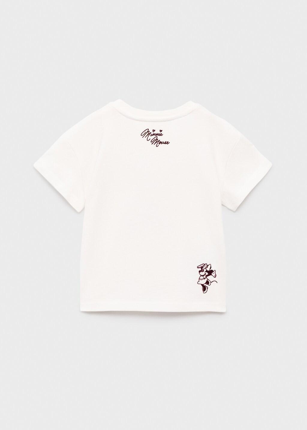 White Minnie Mouse T-Shirt, Baby Girl, , large image number 4