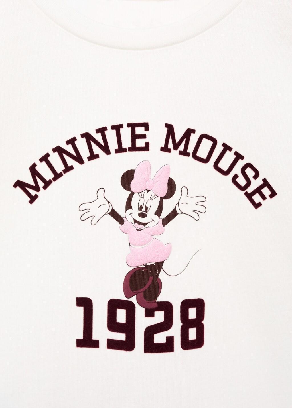 White Minnie Mouse T-Shirt, Baby Girl, , large image number 6