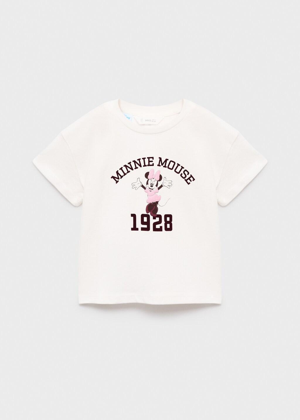 White Minnie Mouse T-Shirt, Baby Girl, , large image number 10