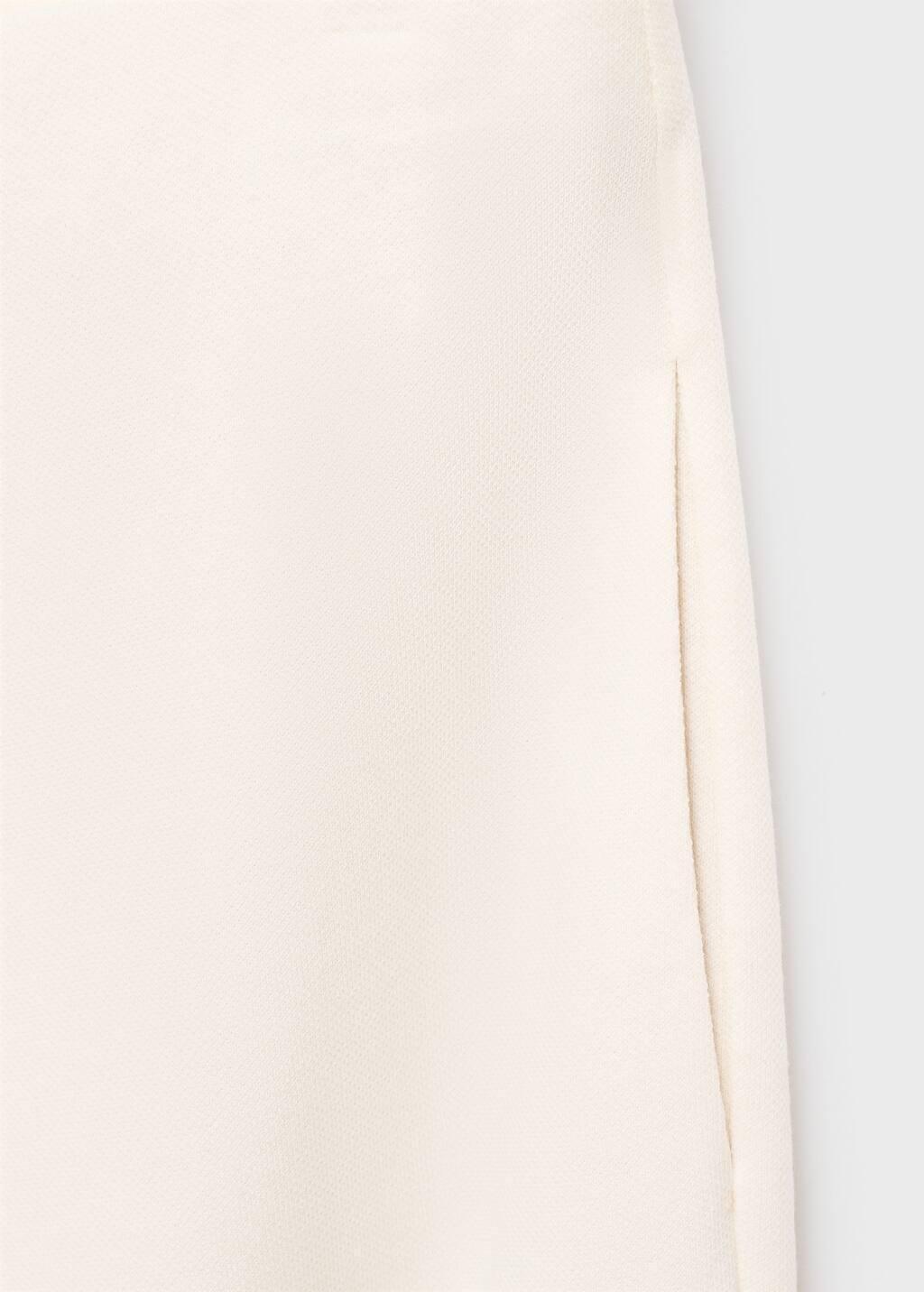 LIGHT BEIGE Straight-fit cotton trousers, 0201_05, large image number 5