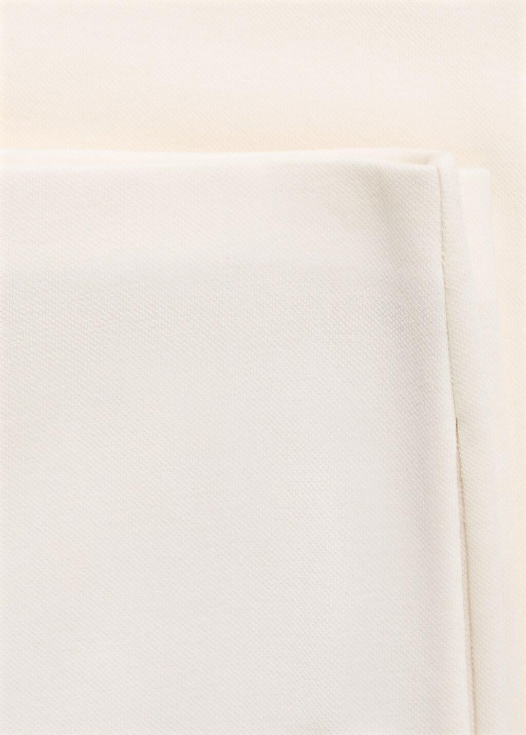 LIGHT BEIGE Straight-fit cotton trousers, 0201_05, large image number 10