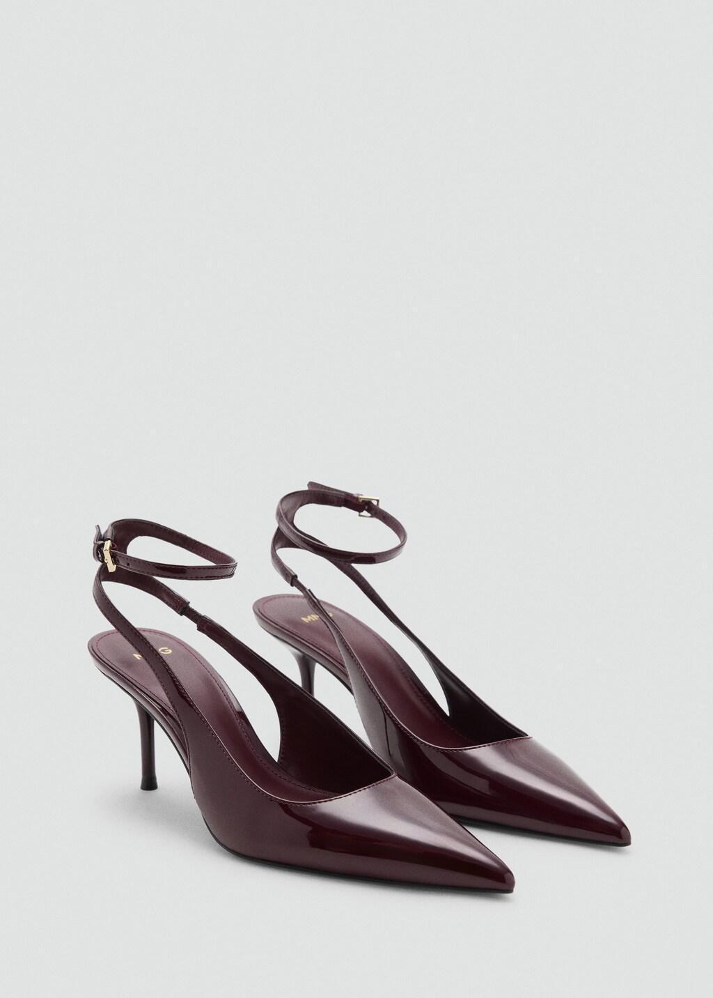 Red Patent Heeled Shoes, , large image number 2