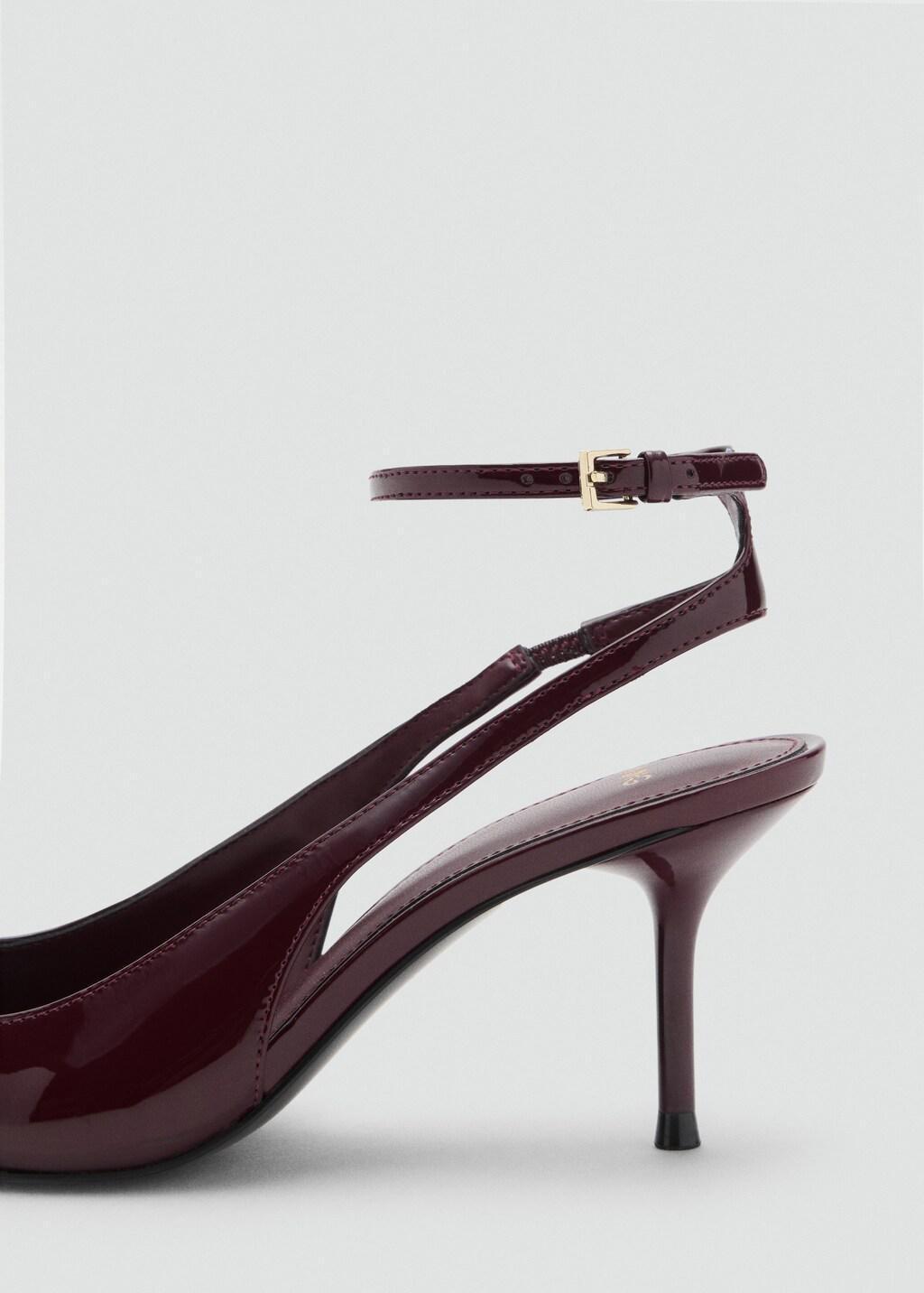 Red Patent Heeled Shoes, , large image number 3