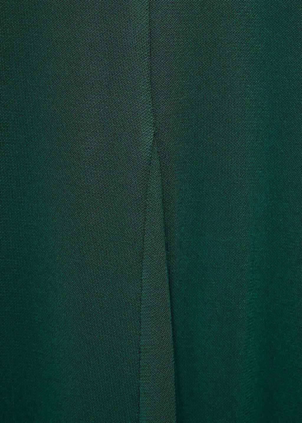 Green Midi Godet Dress, , large image number 2