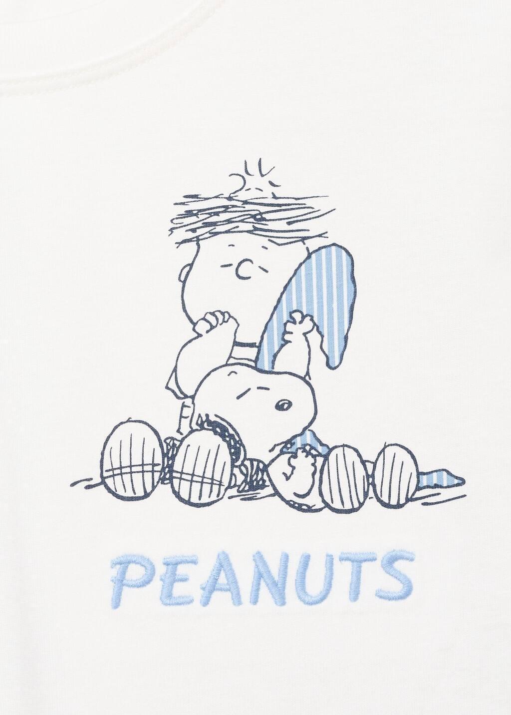 Blue Long Snoopy Pyjama, Baby Boy, , large image number 2