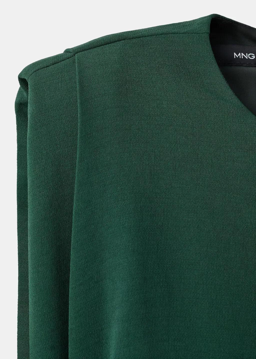 GREEN Ruched long jumpsuit, 0201_43, large image number 1