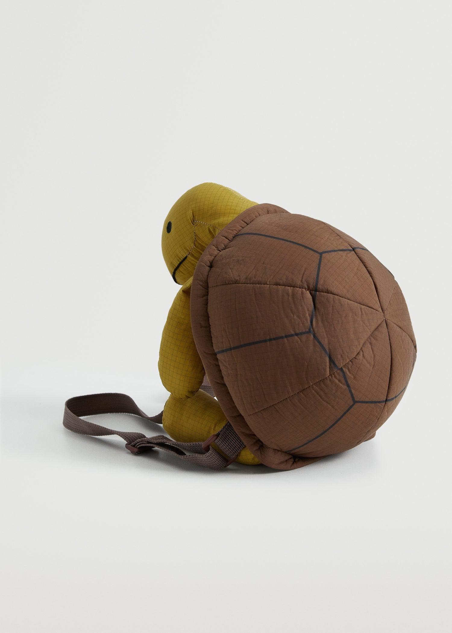 Dark Brown Turtle Backpack, Baby Boy, , large image number 3