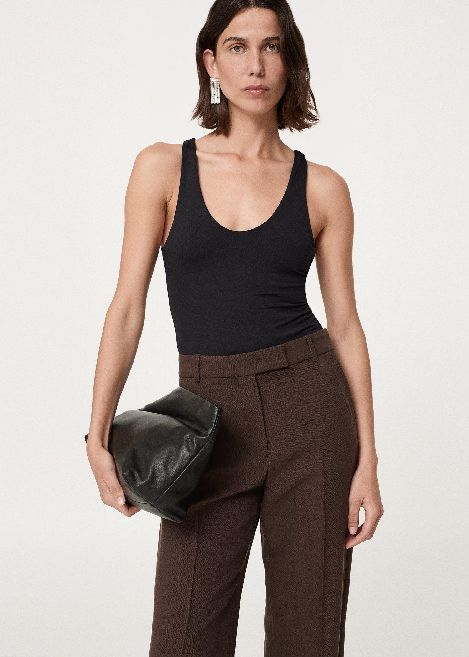 Black Body With Cut-Out Cleavage, , large image number 0