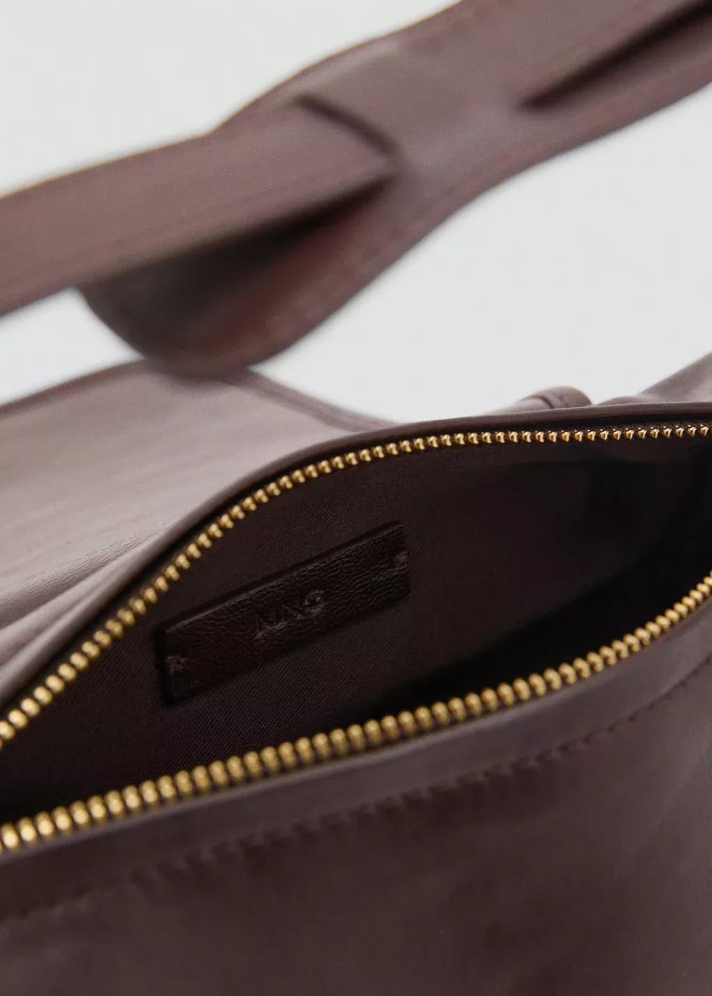 Brown Shoulder Bag With Pockets, 0201_32, large image number 2