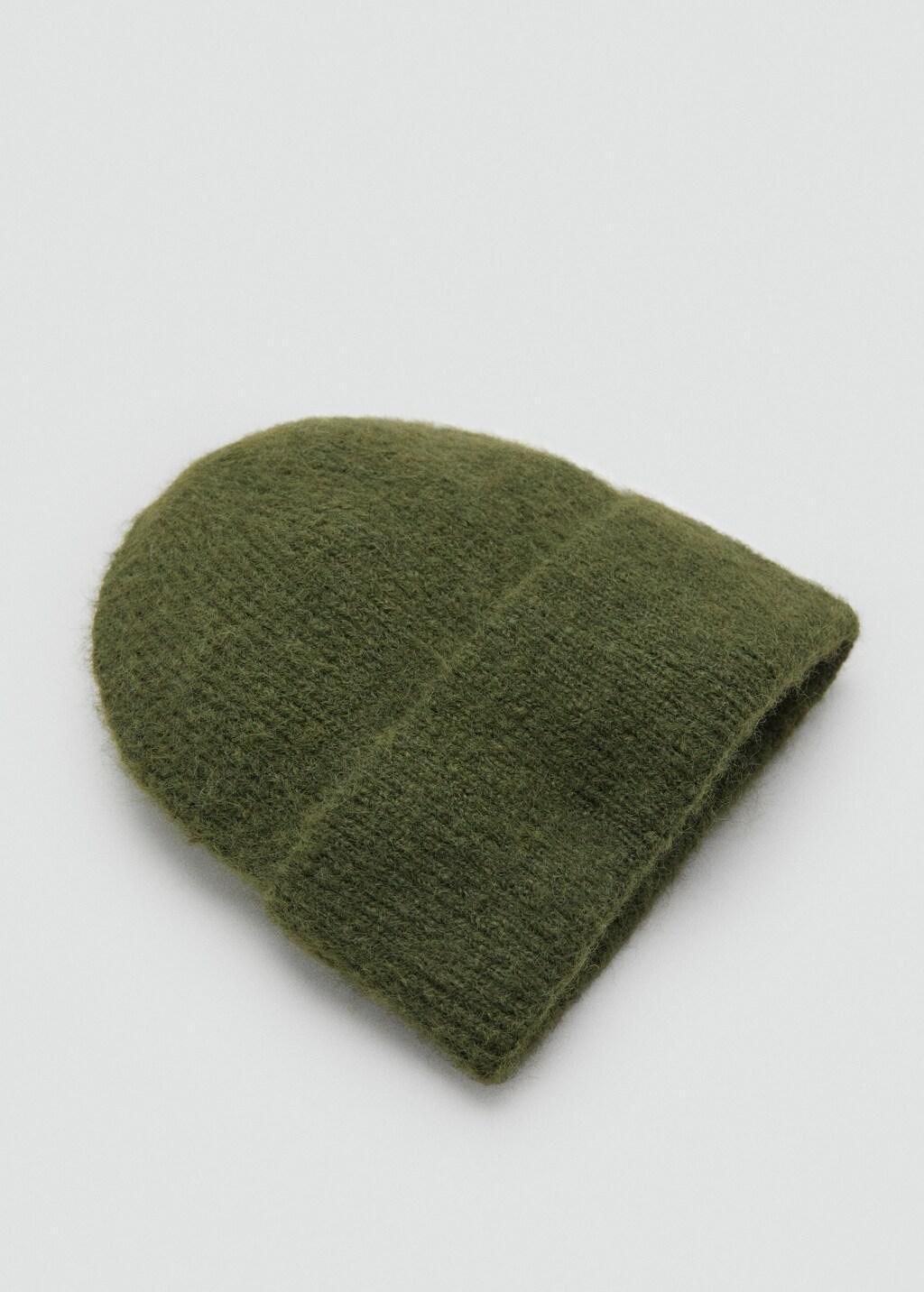 BEIGE - KHAKI Rib-knit cap, 0201_37, large image number 0
