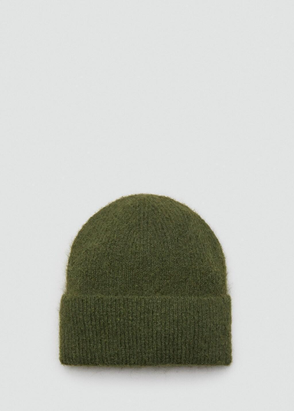 BEIGE - KHAKI Rib-knit cap, 0201_37, large image number 2