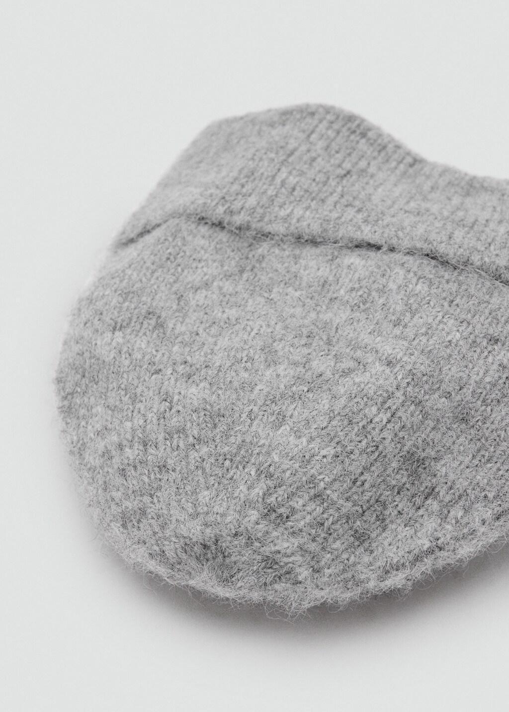 MEDIUM GREY Rib-knit cap, 0201_94, large image number 1