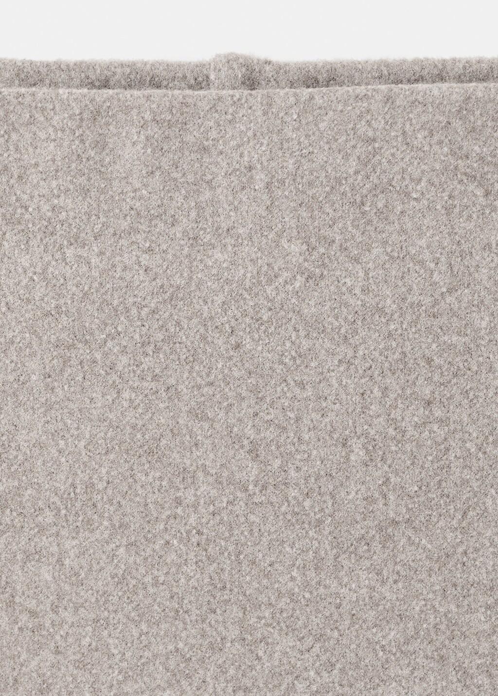 Brown Long Skirt With Elastic Waist, 0201_35, medium