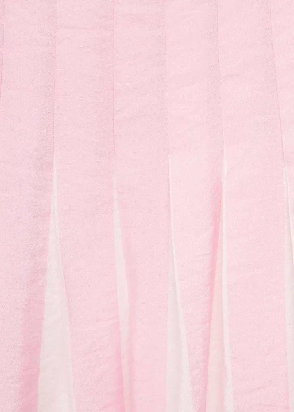 LT-PASTEL PINK Striped balloon dress, Light-Pastel Pink, large image number 2