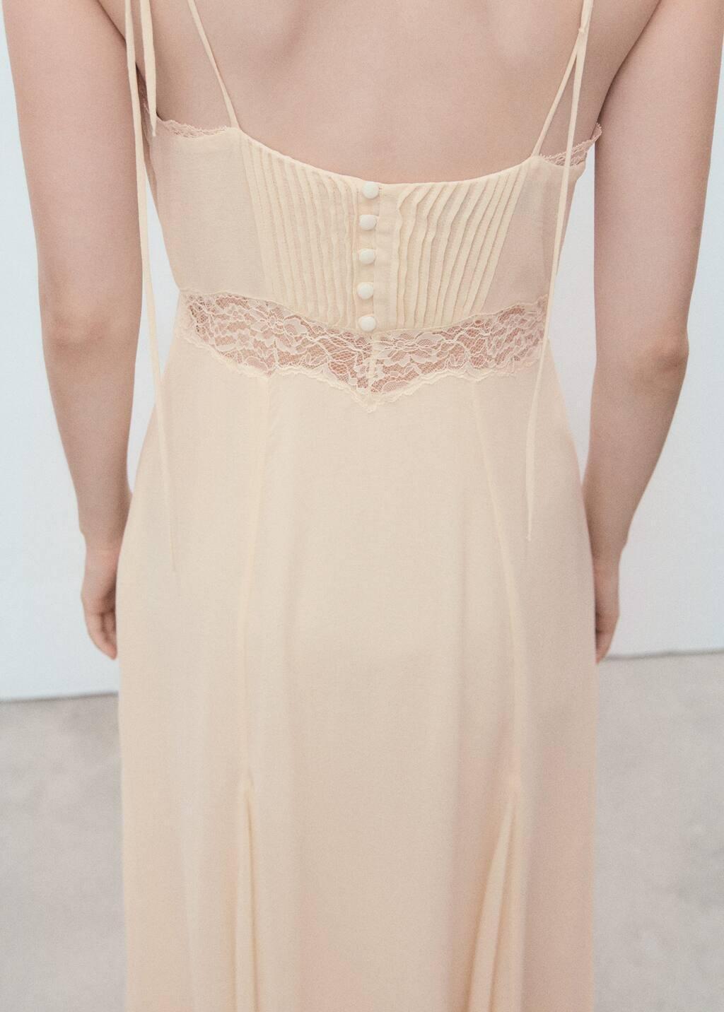 GREEN Lace camisole dress, , large image number 2
