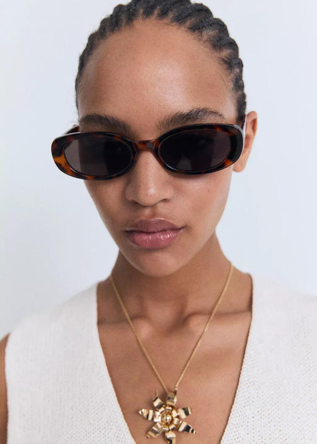 WHITE Openwork knitted waistcoat, White, medium