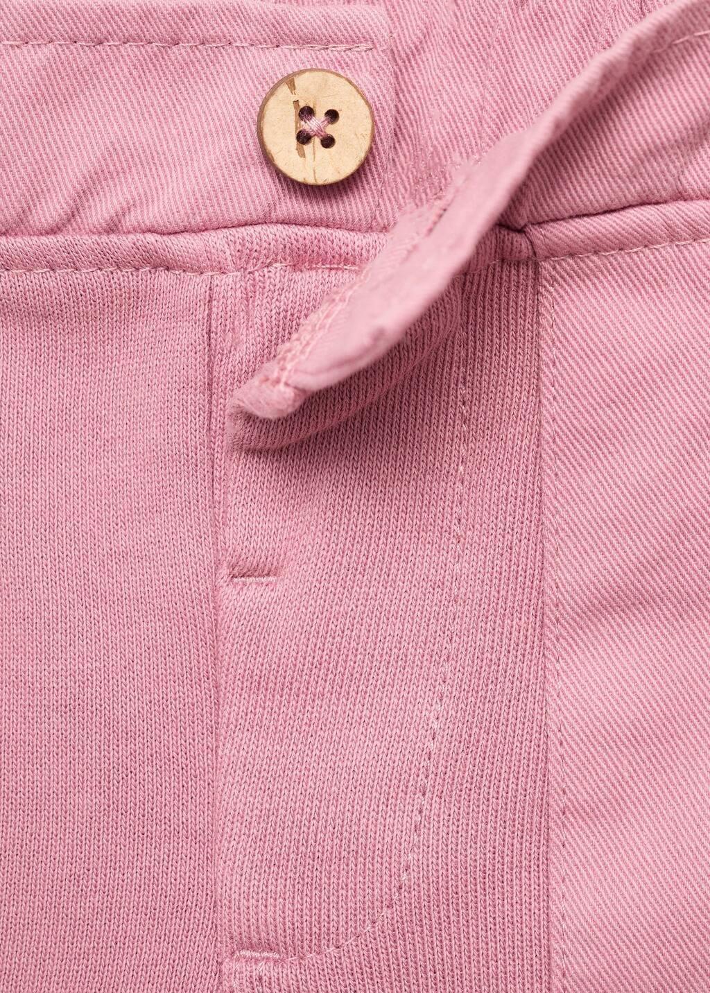 Pink Cotton Bermuda Shorts, Kids Boys, , large image number 2