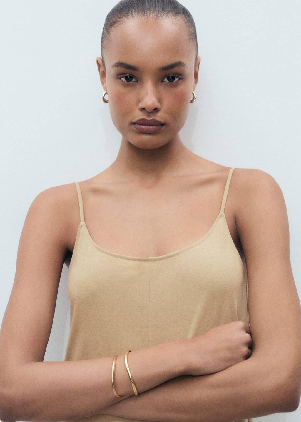 Brown Shift Long Jumpsuit, , large image number 1