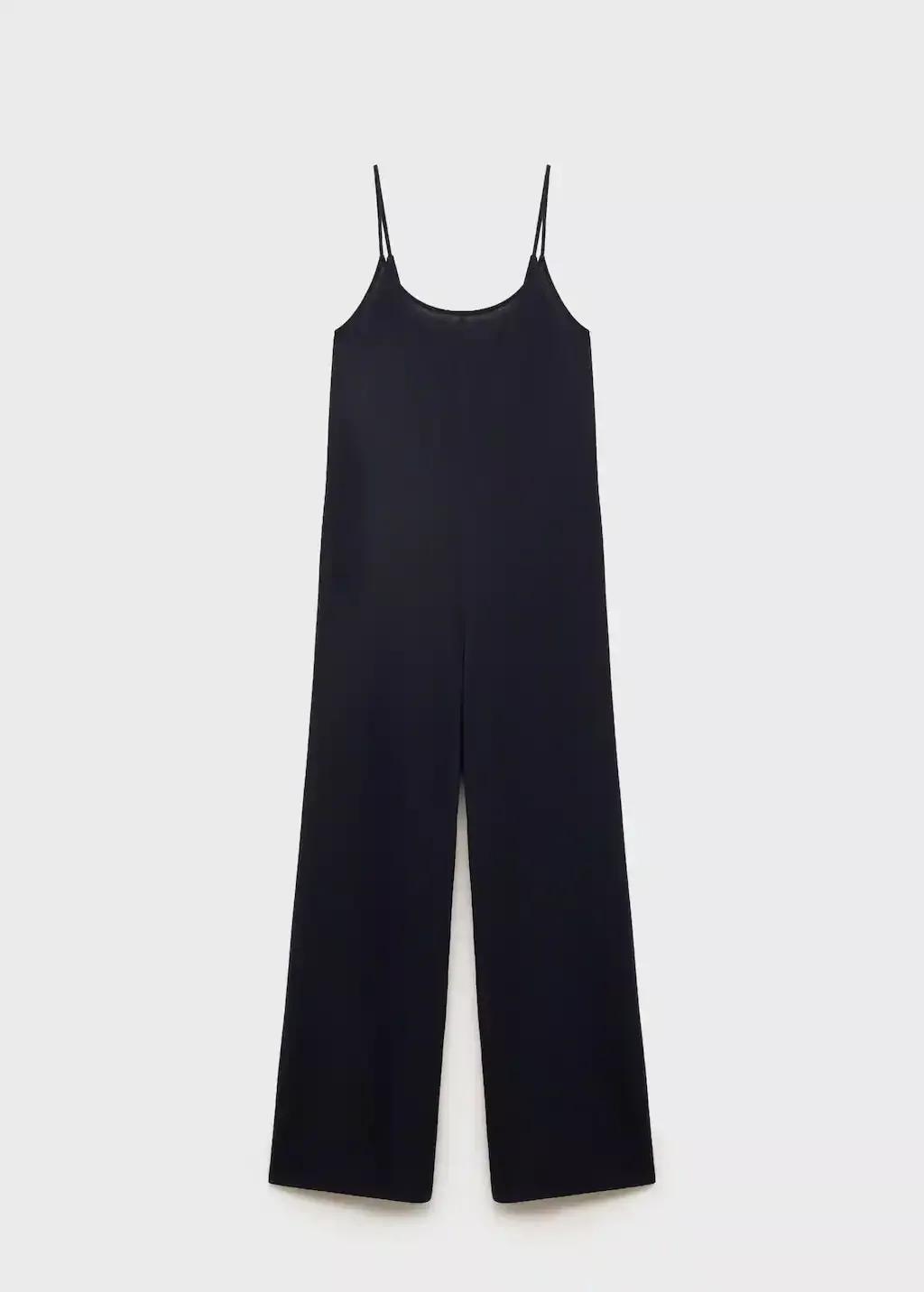 Navy Shift Long Jumpsuit, , large image number 3