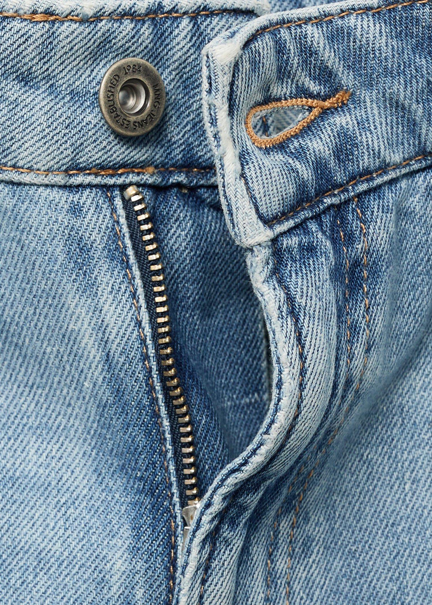 Blue High-Rise Wide leg Jeans, , large image number 3