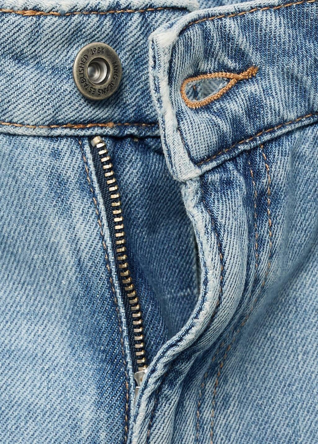 Blue High-Rise Wide leg Jeans, , large image number 13